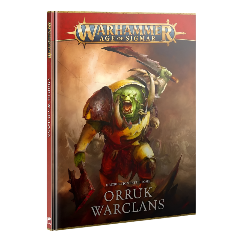 warhammer age sigmar battletome orruk warclans fantasy games workshop