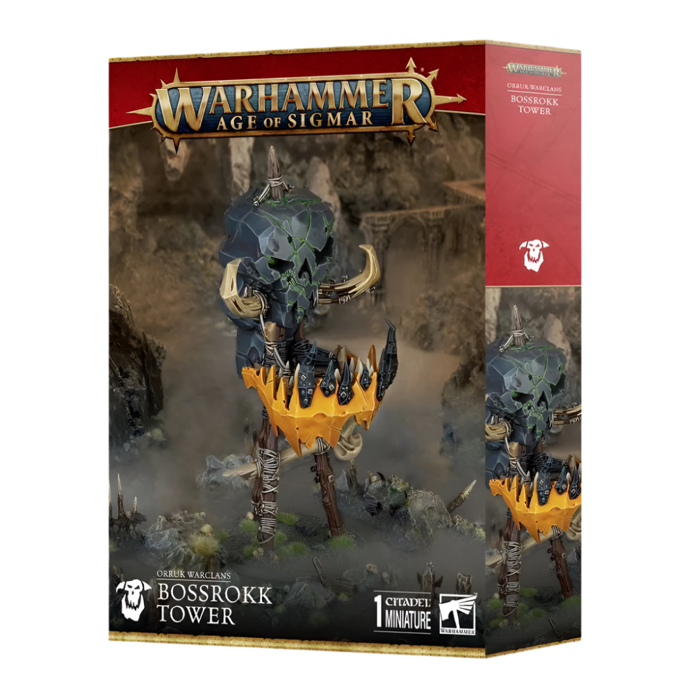warhammer sigmar orruk warclans bossrokk tower skaregob totem fantasy