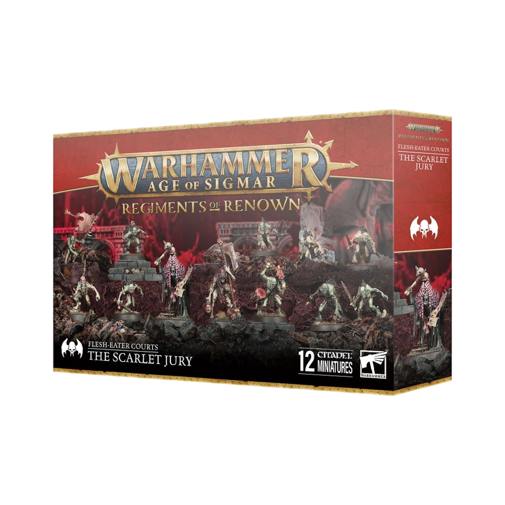 warhammer sigmar regiments renown flesh eater courts scarlet jury