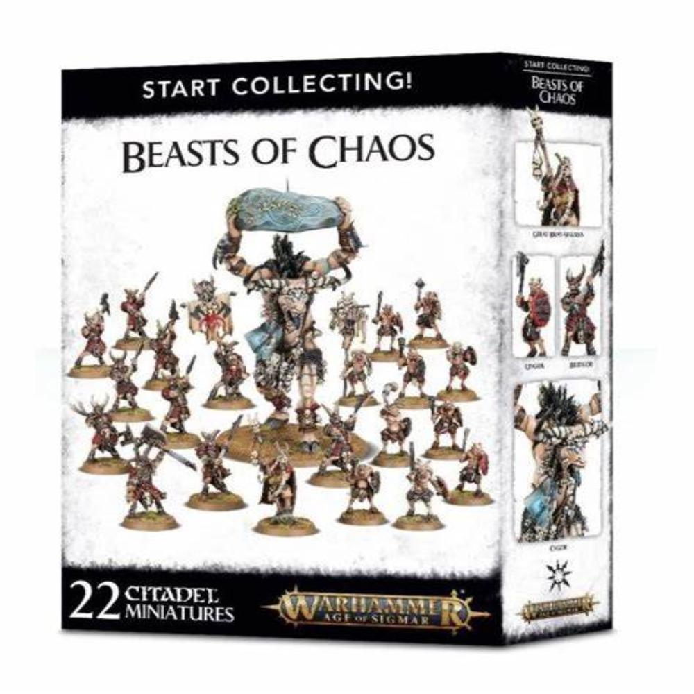 Warhammer factions start collecting beasts of chaos Citadel miniatures box