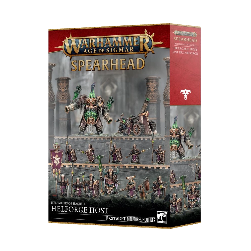 warhammer age sigmar helforge host helsmith hashut spearhead