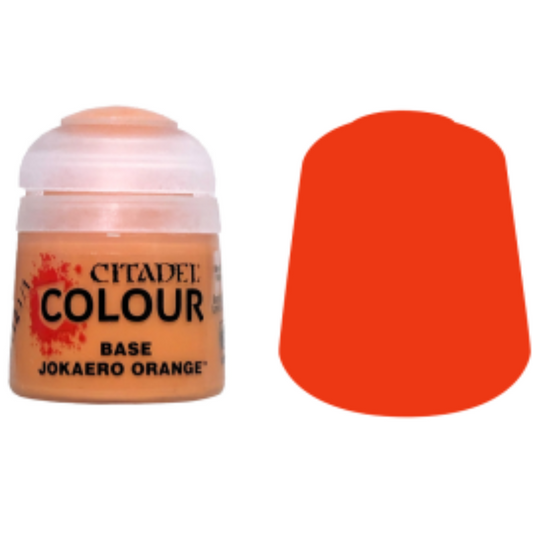 warhammer citadel colour base jokaero orange 12ml paint