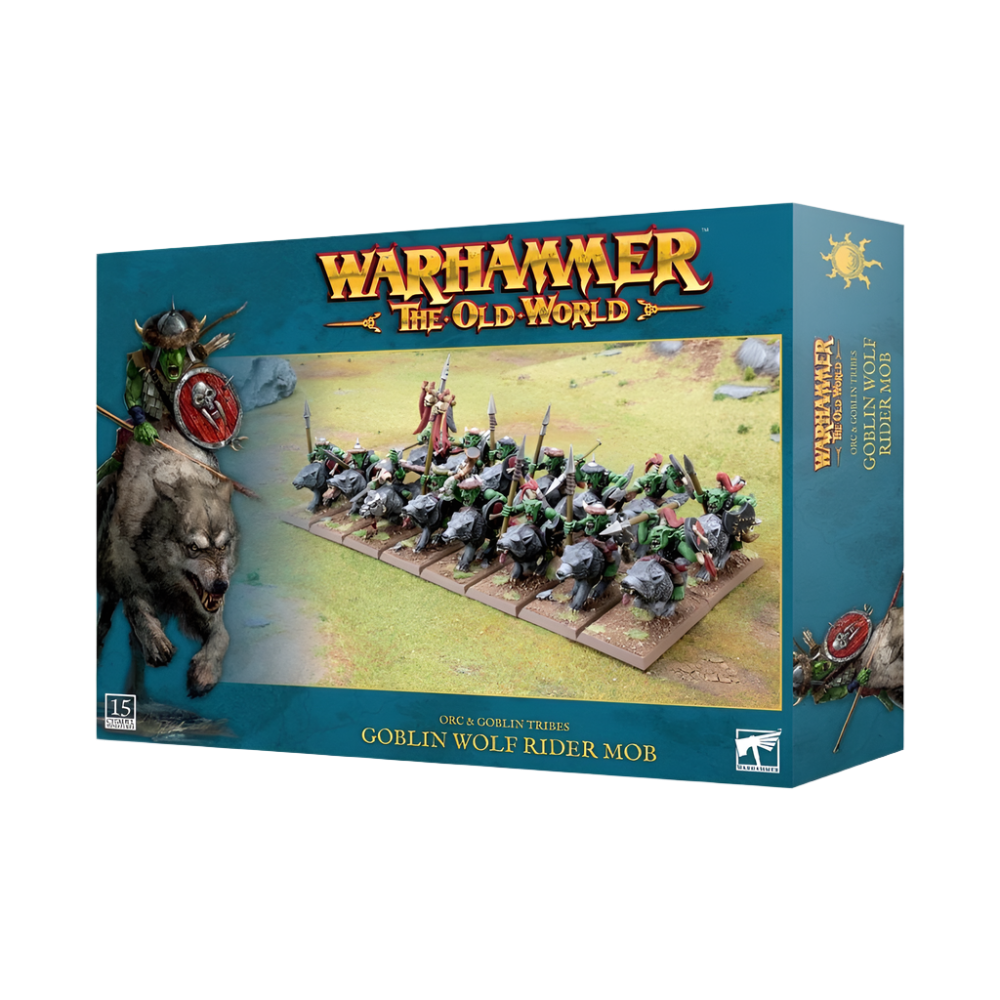 warhammer old world goblin wolf rider mob orc tribes