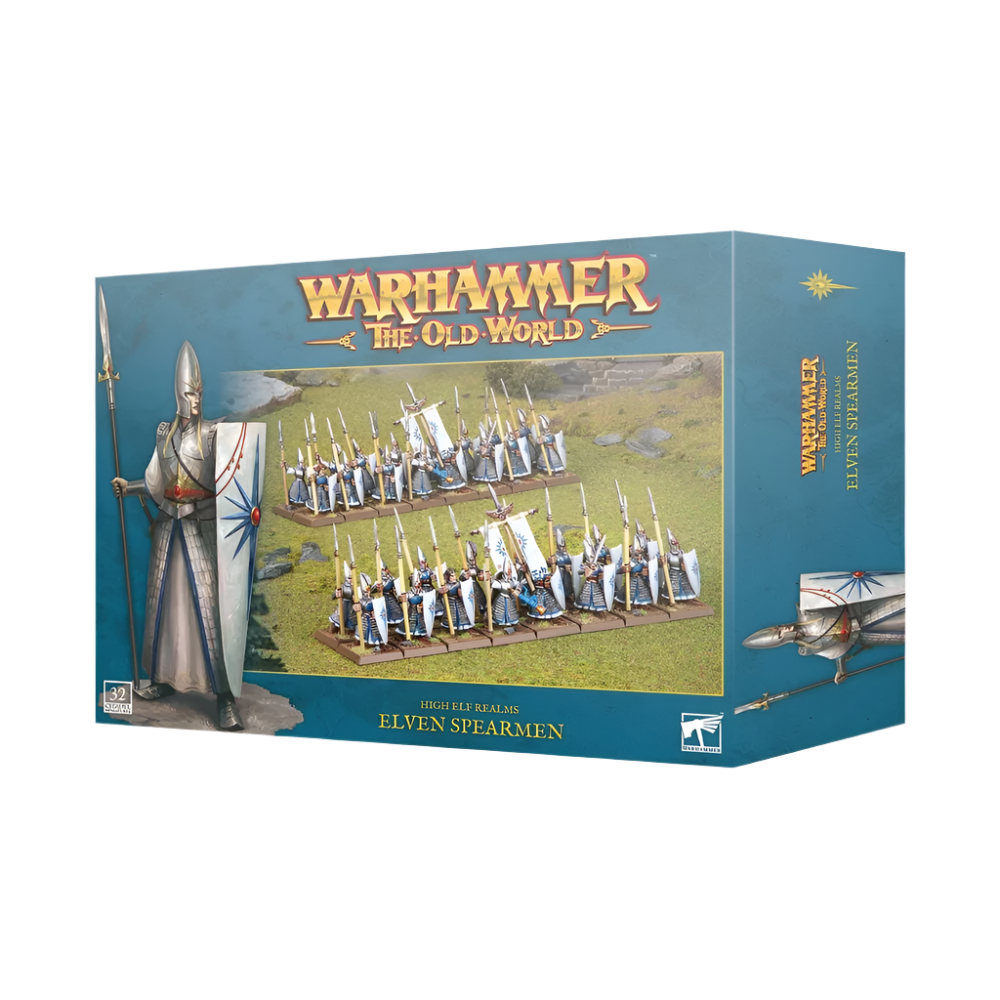 warhammer old world high elf realms elven spearmen
