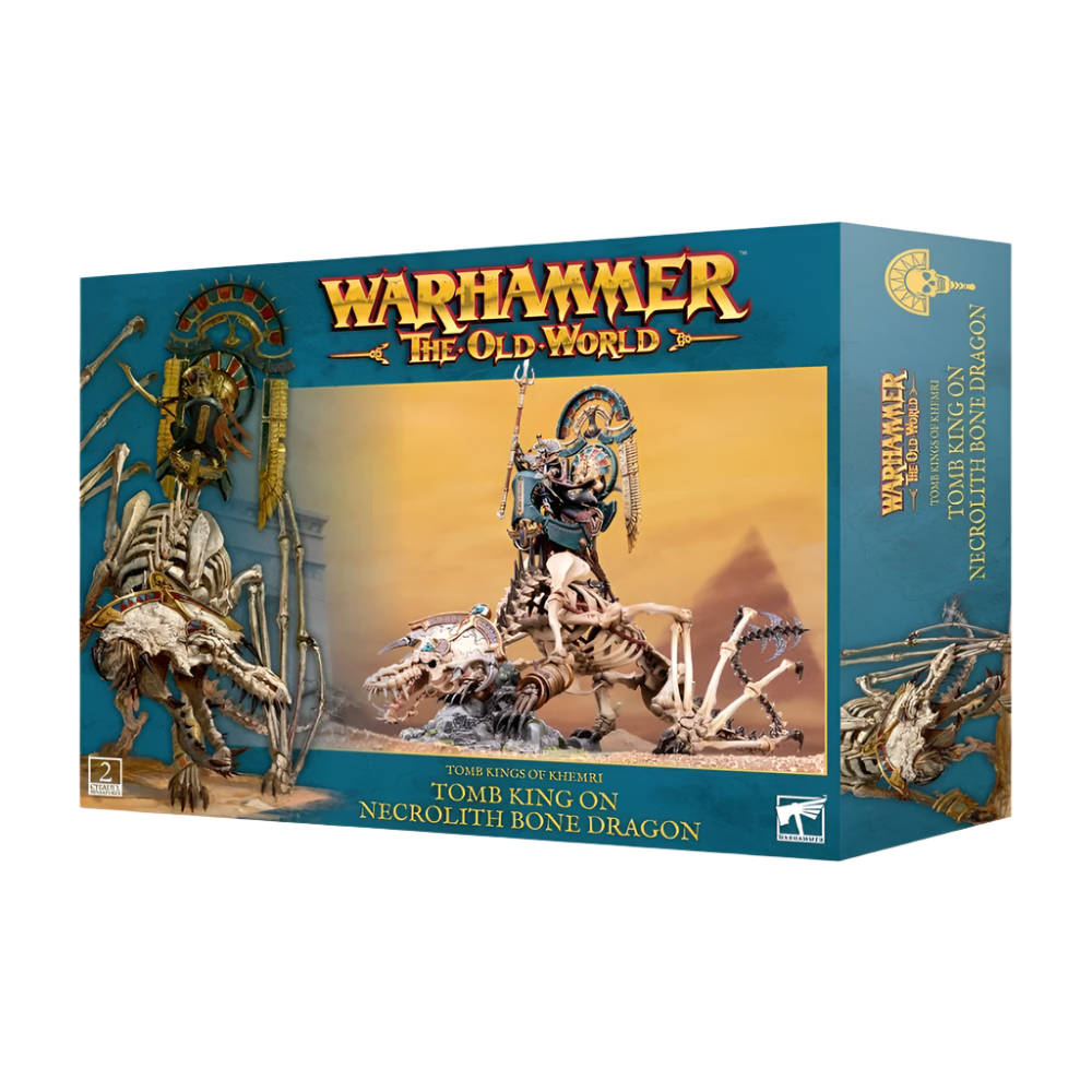 warhammer old world tomb king necrolith bone dragon khemri