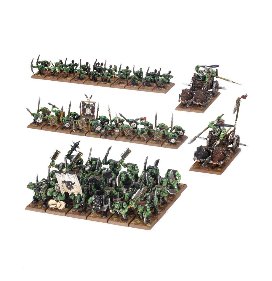 Warhammer The Old World: Orc & Goblin Tribes Battalion
