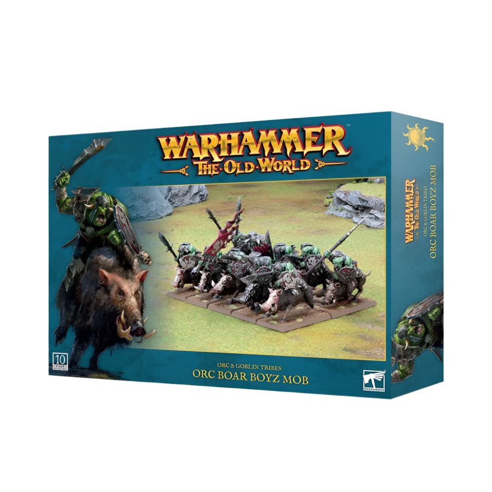 warhammer old world orc boar boyz mob goblin tribes