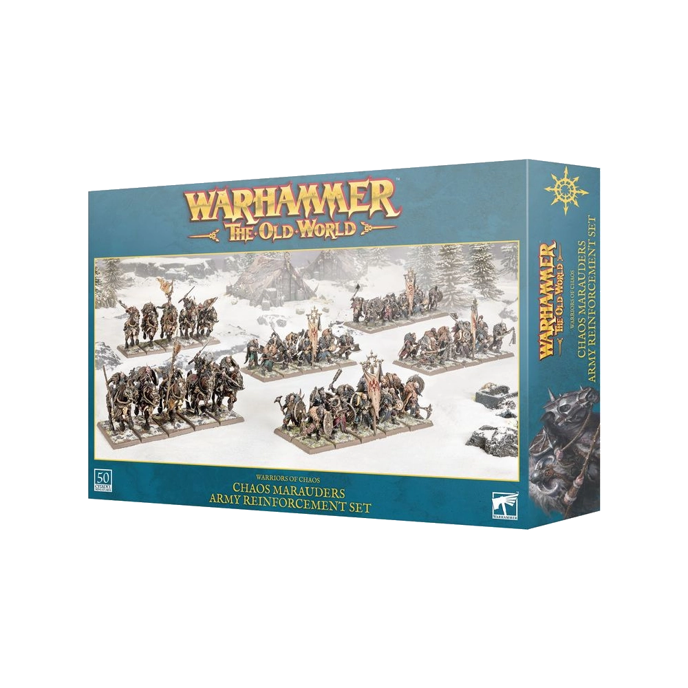 warhammer old world warriors chaos marauders reinforcement army