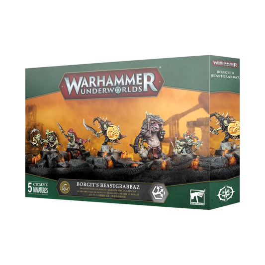 warhammer underworlds borgits beastgrabbaz orc grot goblin sigmar