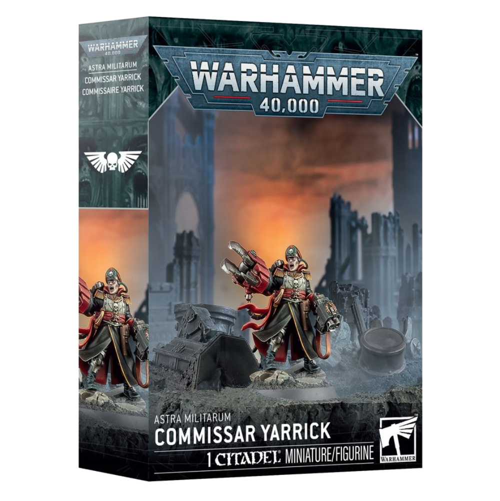 warhammer 40k astra militarum commissar yarrick citadel miniature