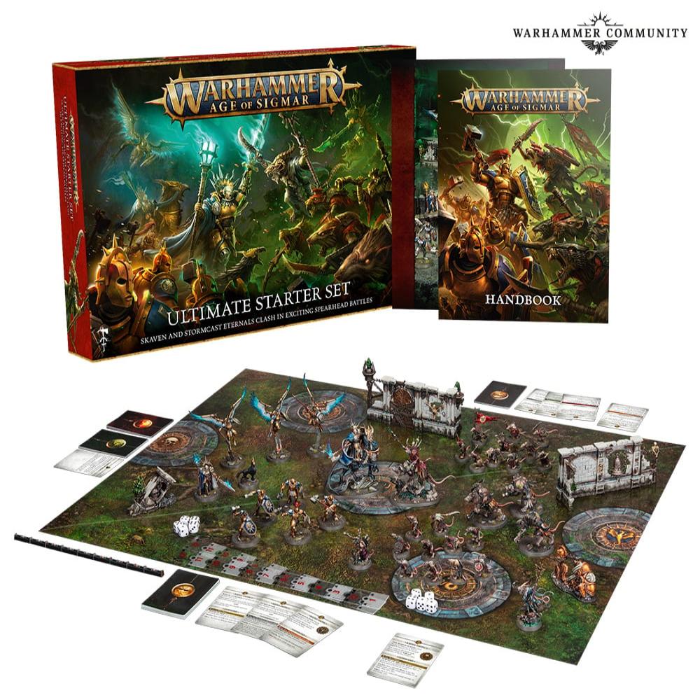 WARHAMMER AGE OF SIGMAR ULTIMATE STARTER SET BOX