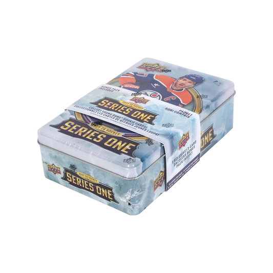 upper deck hockey series one tin cards 2025