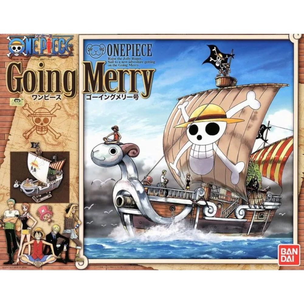 one piece going merry model kit bandai