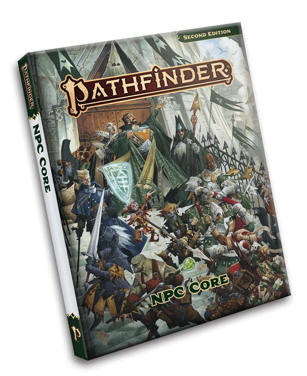 pathfinder second edition npc core rulebook