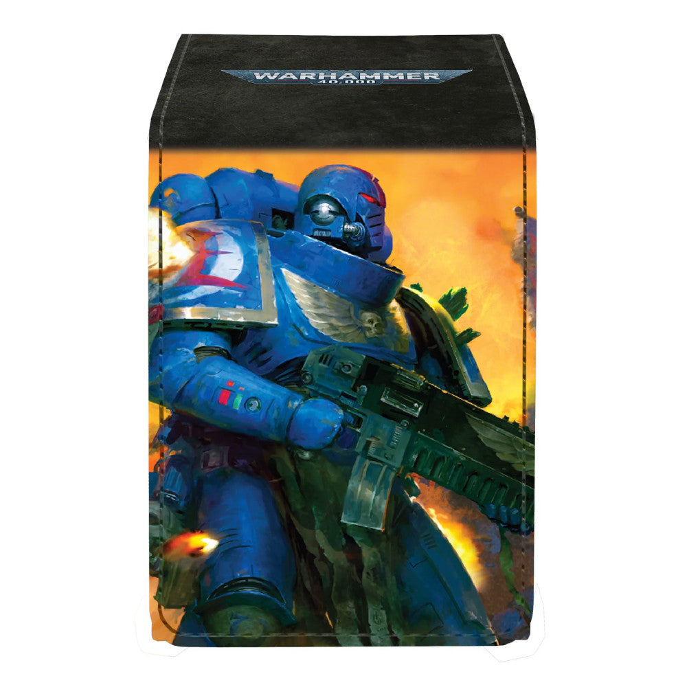 ultra pro space marines alcove flip deck box