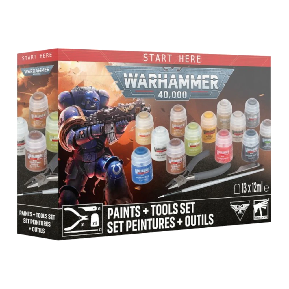 warhammer paint tools set wh40k citadel games workshop
