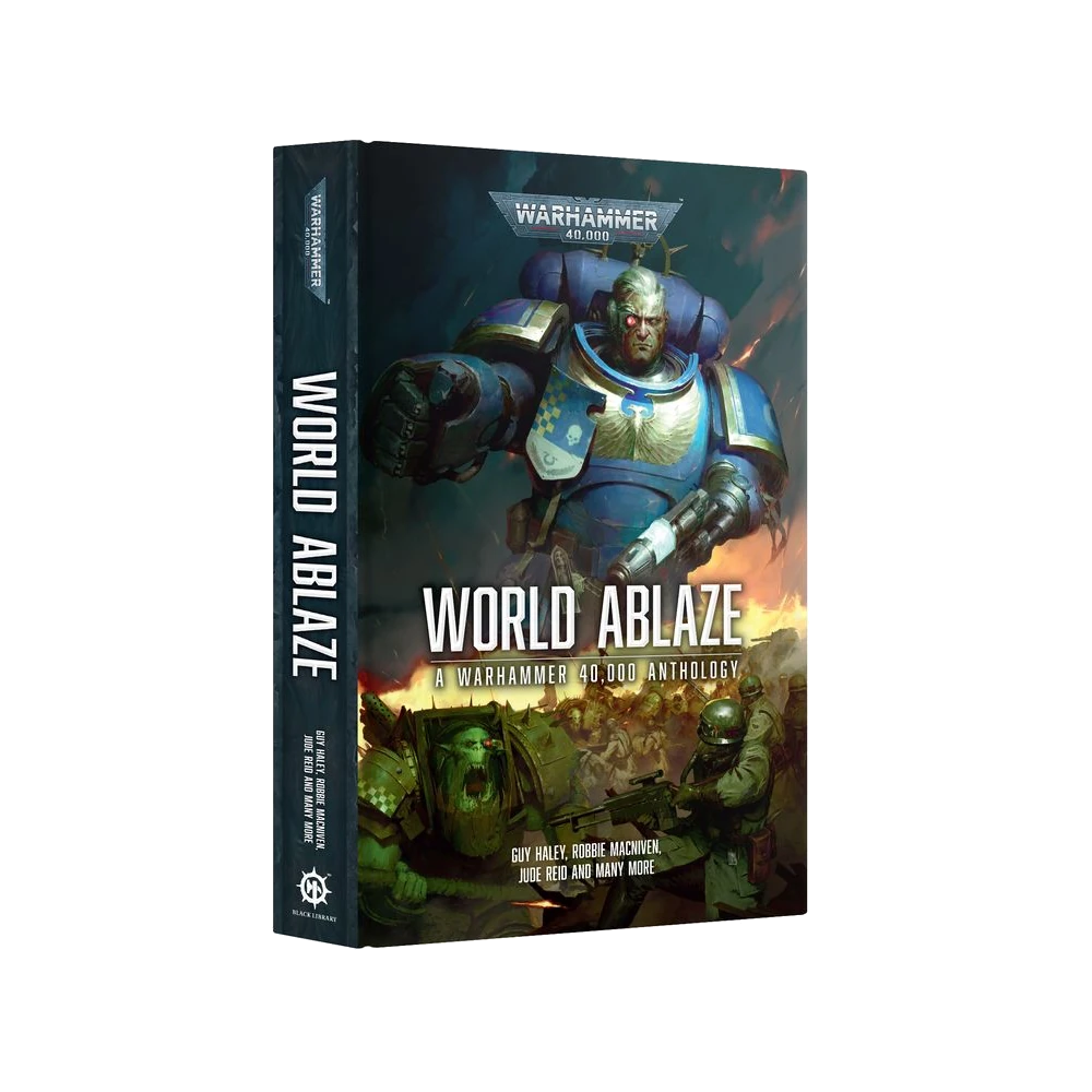 warhammer 40k black library world ablaze