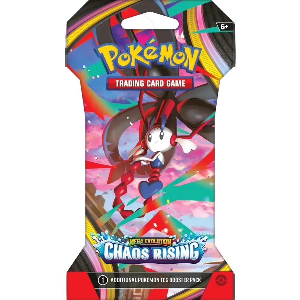 pokemon chaos rising sleeved booster pack