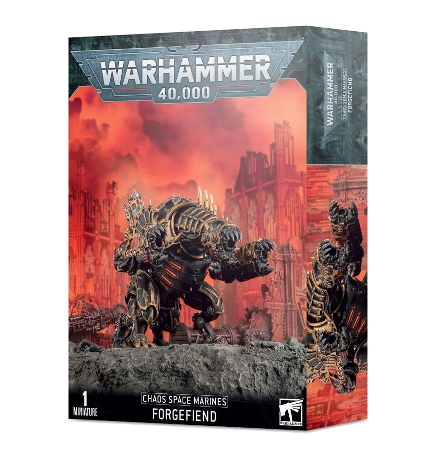 chaos space marines forgefiend warhammer 40