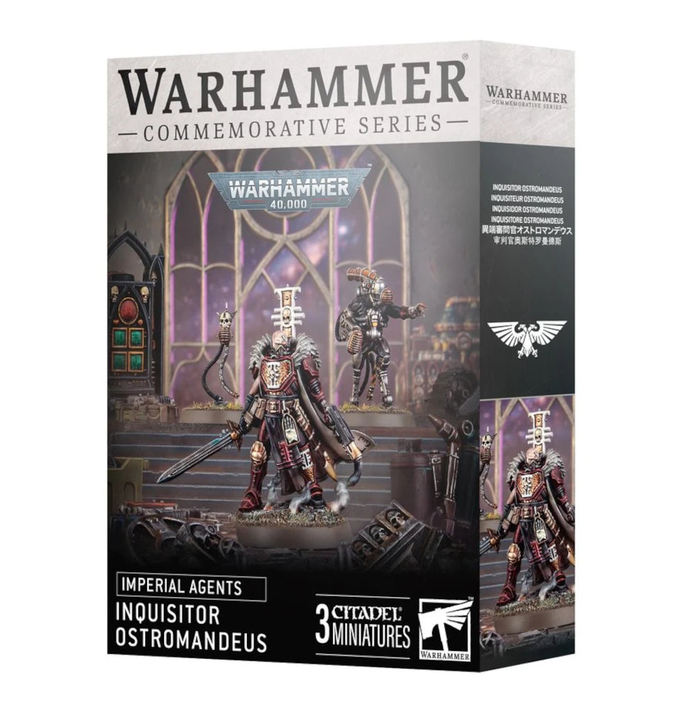 imperial agents warhammer 40k inquisitor ostromandeus