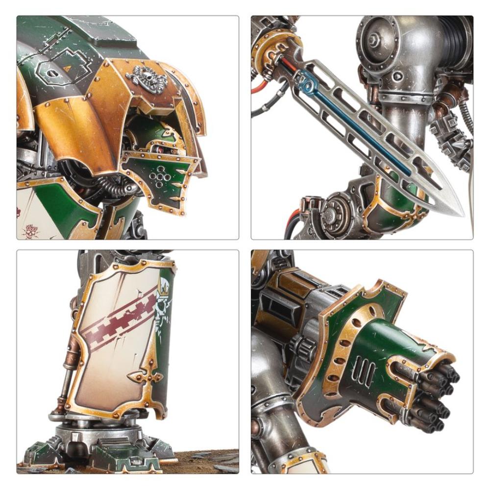WARHAMMER THE HORUS HERESY KNIGHTS BATTLE GROUP CASTIGATOR AND ACHERON PAINTED 3