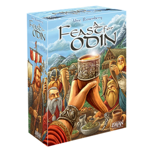 feuer land feast for odin board game box 