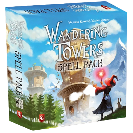 wandering towers spell pack book board game