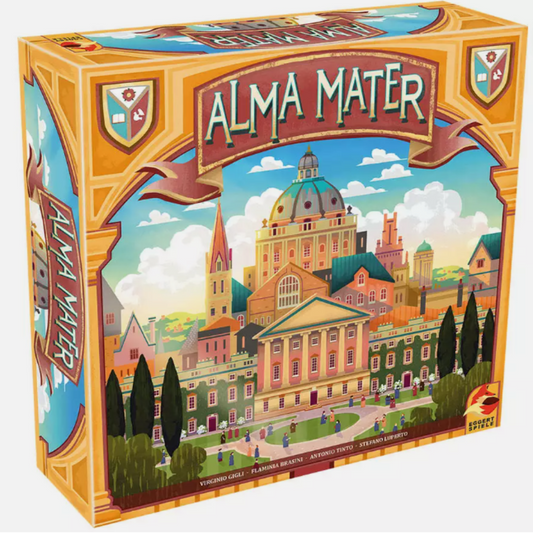 ALMA MATER BOARD GAME BOX