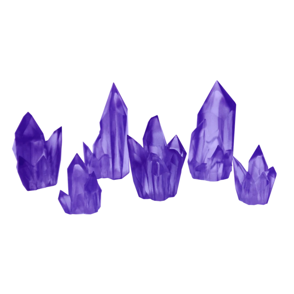 monster fight club scenery amethyst crystals