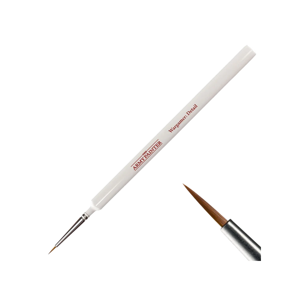 army painter wargamer detail paint brush