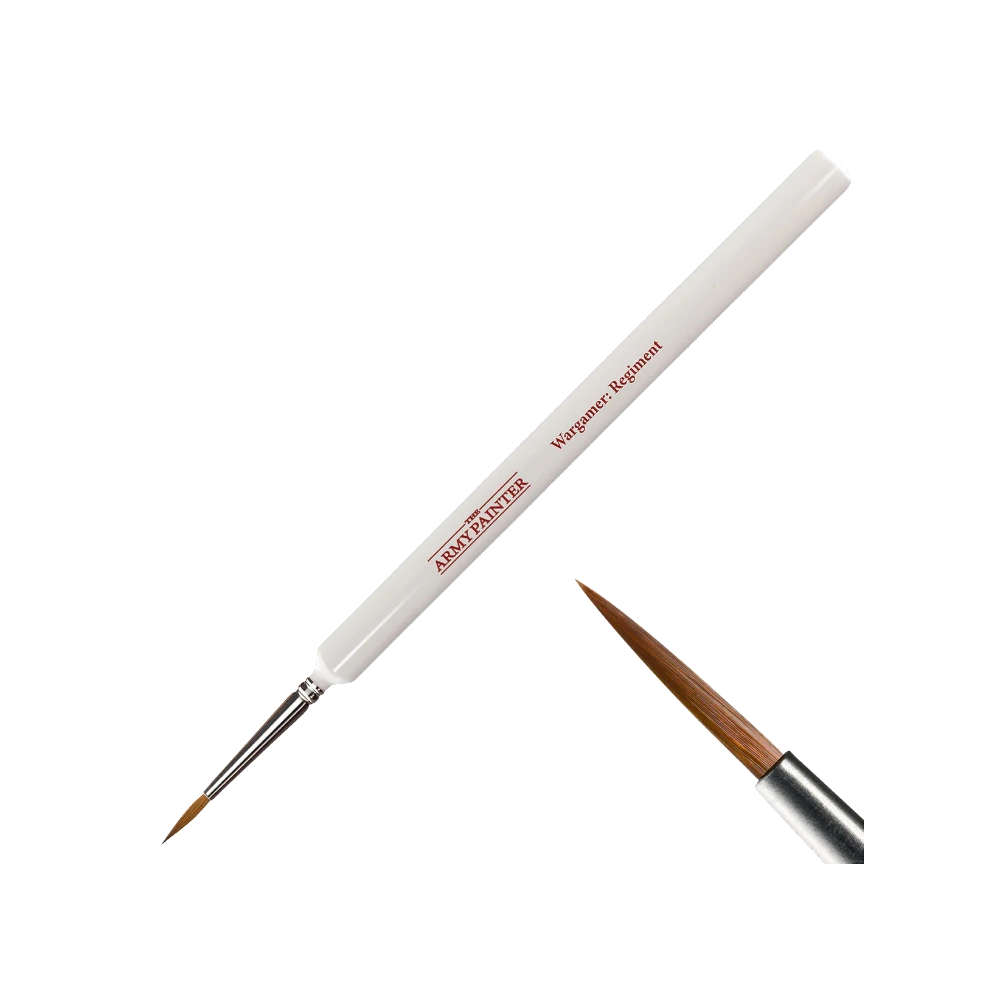 army painter wargamer regiment brush