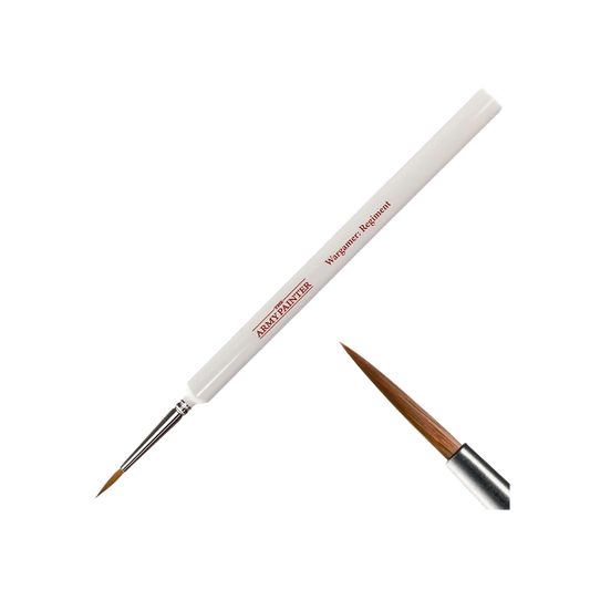 army painter wargamer regiment brush