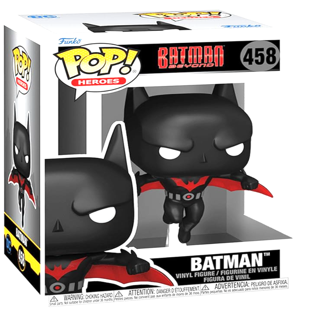 FUNKO POP! HEROES BATMAN BEYOND 458 BOX FRONT