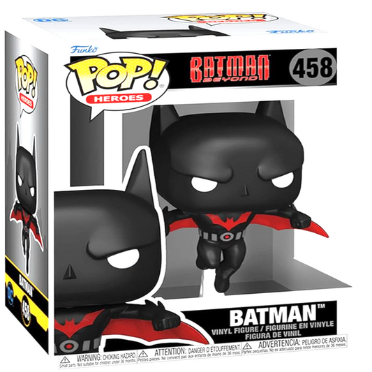 FUNKO POP! HEROES BATMAN BEYOND 458 BOX FRONT