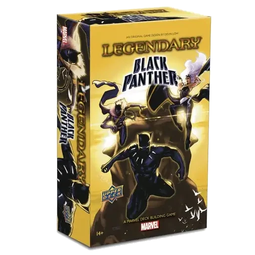 legendary black panther marvel upper deck