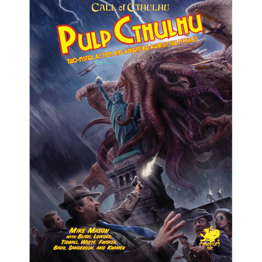 call cthulhu pulp rules supplement book