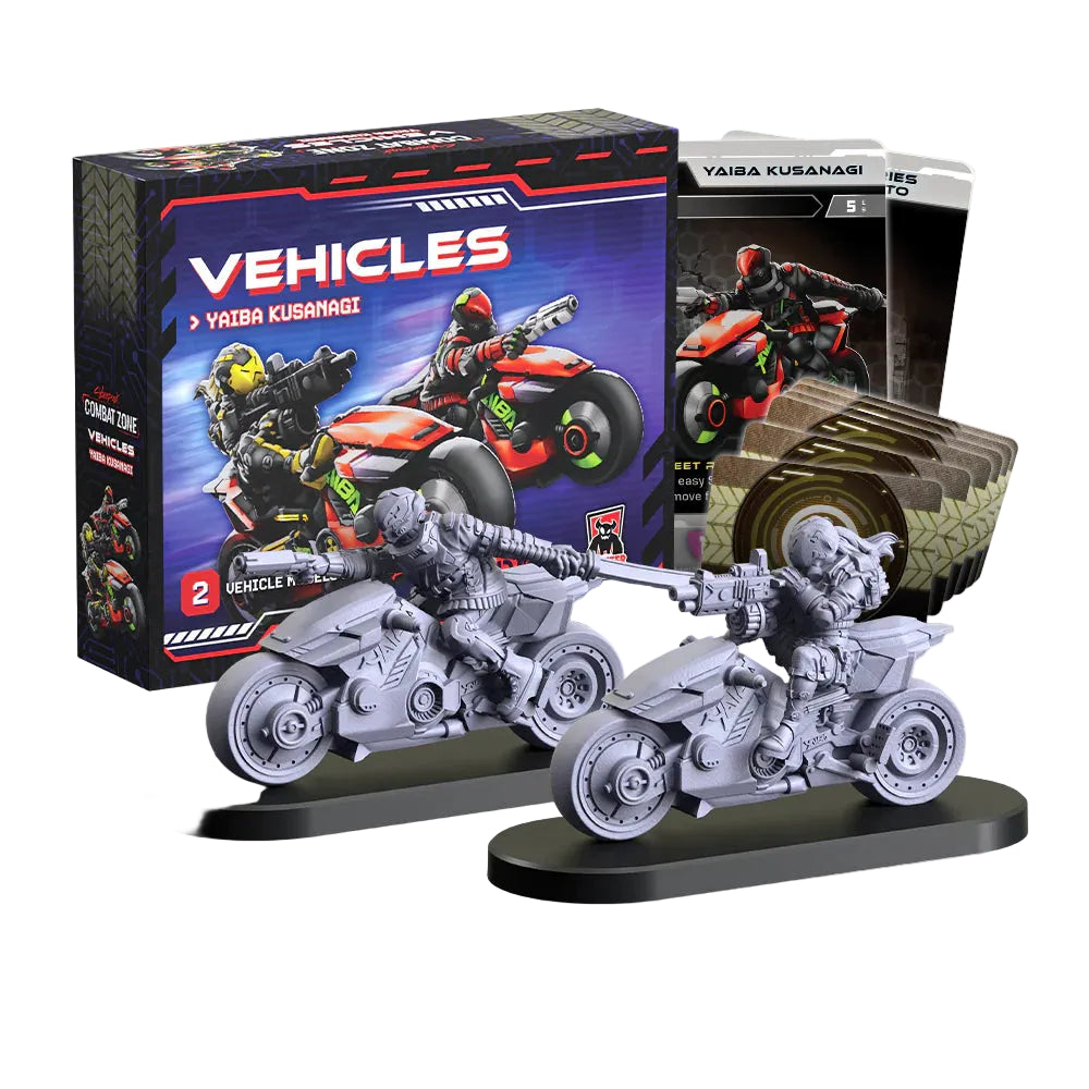 cyberpunk combat zone vehicles yaiba kusanagi miniatures