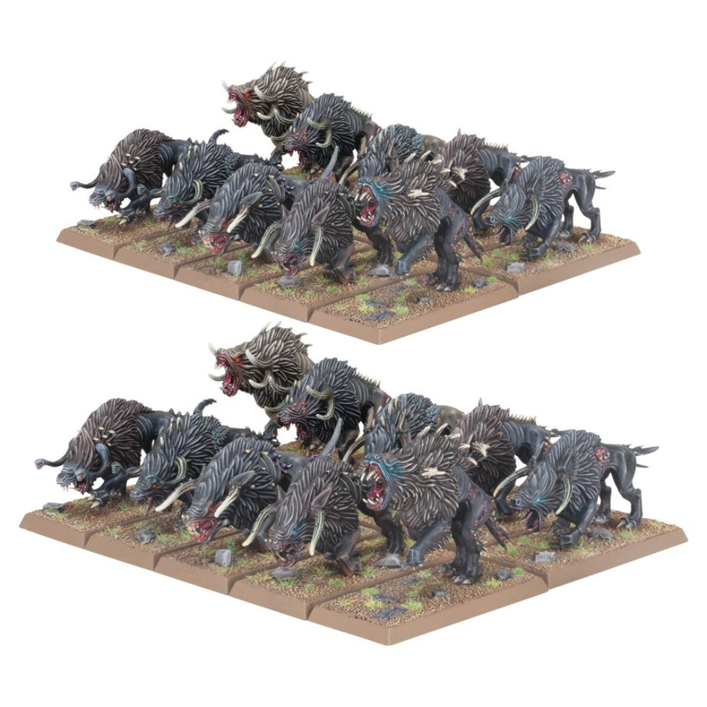 warhammer age sigmar monsters chos warhounds war hounds