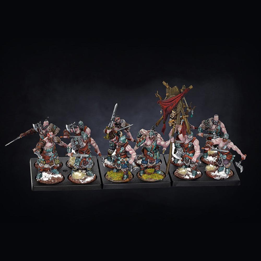 CONQUEST NORDS ONE PLAYER STARTER SET 40 MINIATURES TO START YOUR ARMY BOX CONTENTS 3