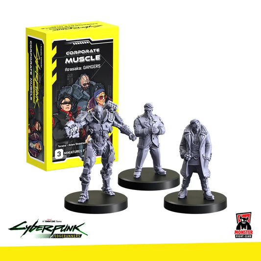 cyberpunk edgerunners corporate muscle arasaka gangers