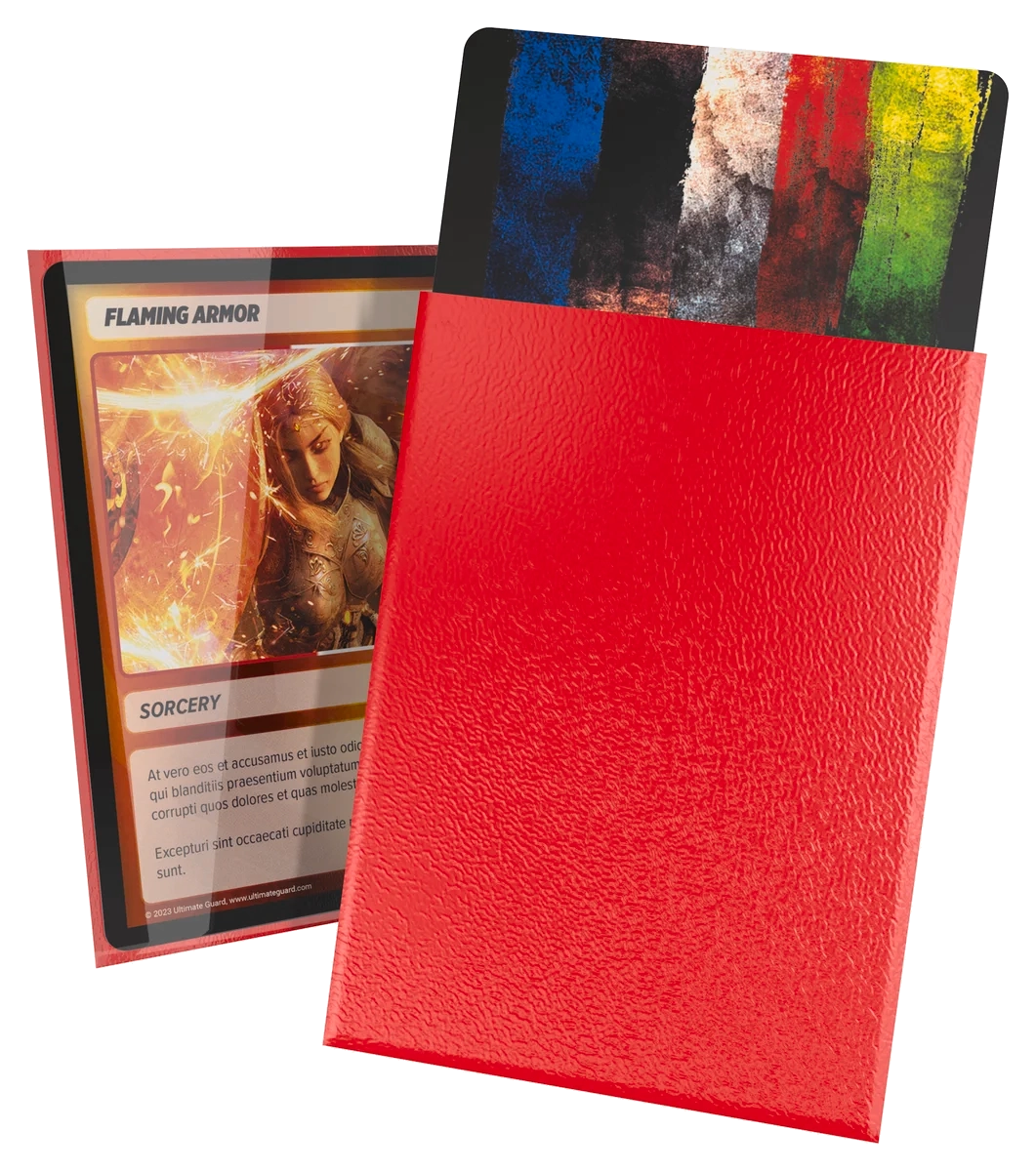 Cortex Sleeves Standard Size (100) - Red