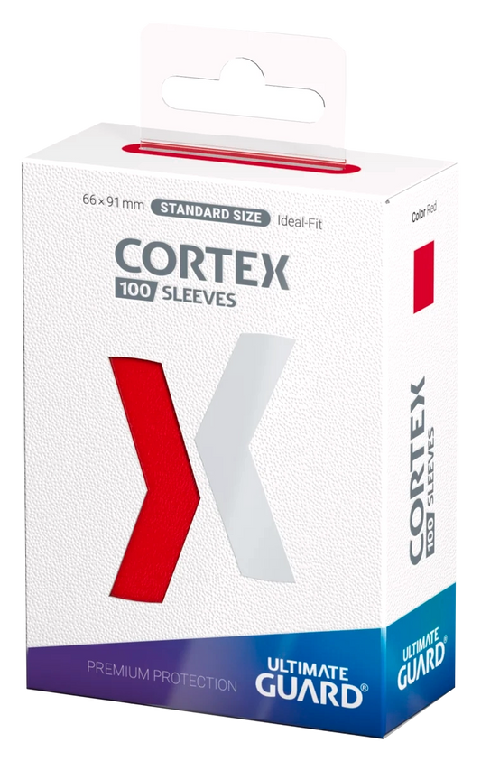 ultimate guard cortex red card sleeves