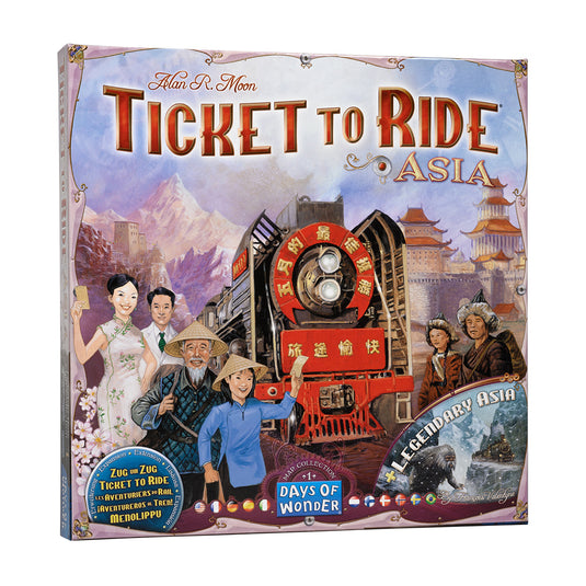 Ticket to Ride: Asia Map Collection 1 – The Game Store