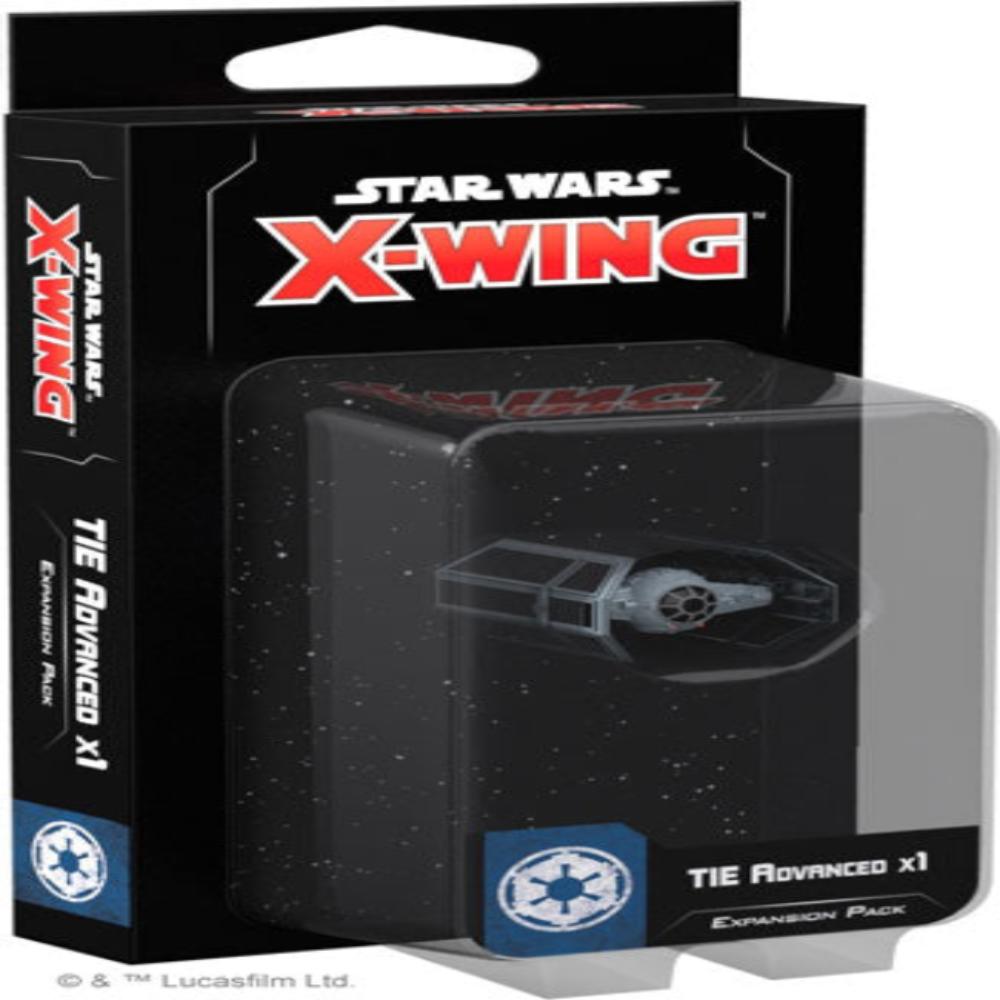 STAR WARS X-WING TIE ADVANCED X1 EXPANSION PACK BOX FRONT