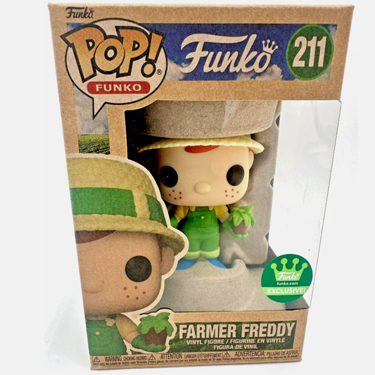 funko pop farmer freddy 211 earth day exclusive