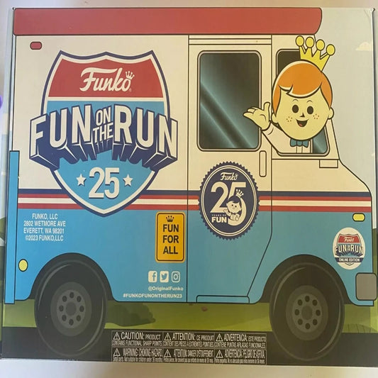 Fun On The Run Box 25th Anniversary Freddy Funko As The Flash (Common)