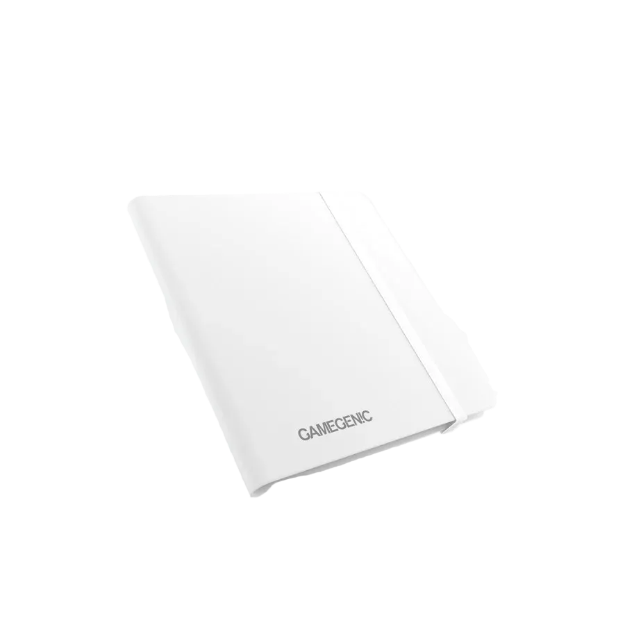 gamegenic casual album white 24 pocket binder