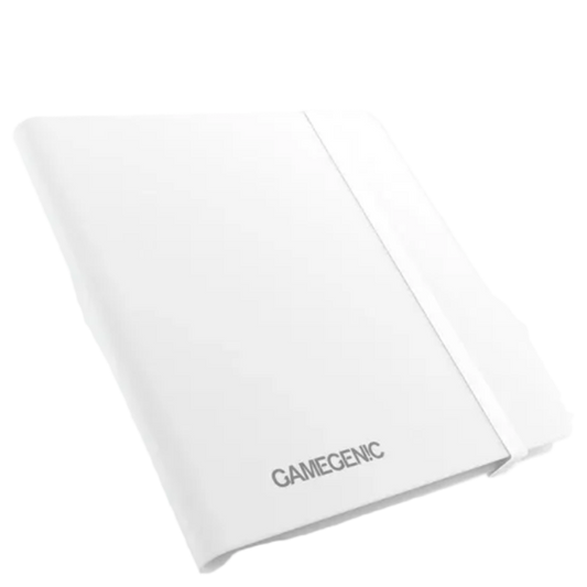 gamegenic casual album white 24 pocket binder