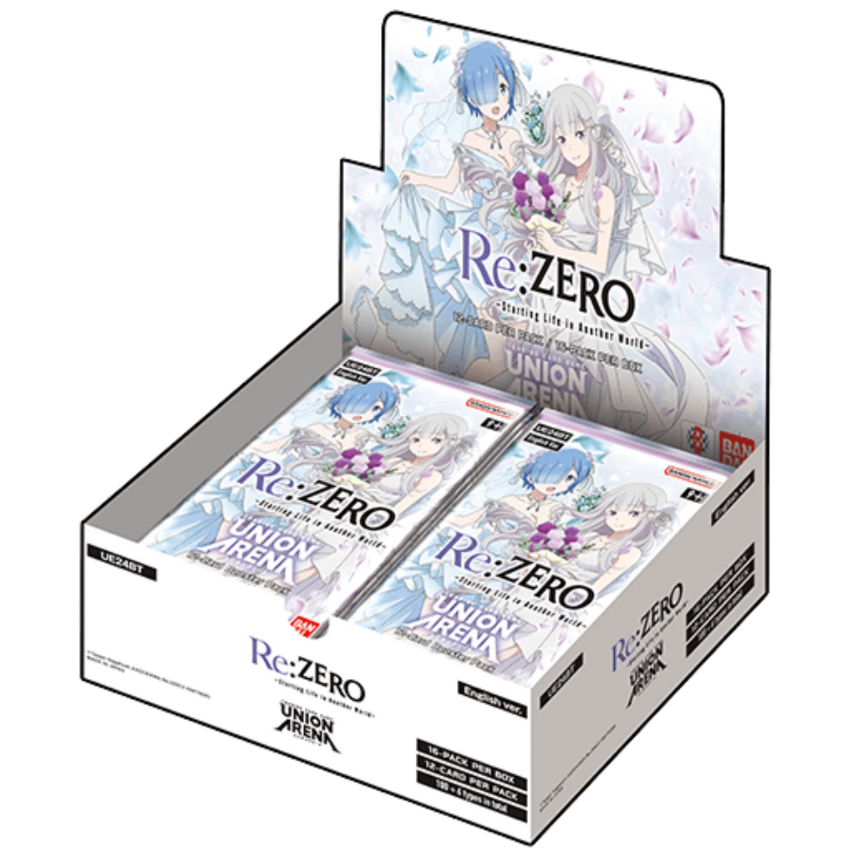 rezero union arena booster box cards
