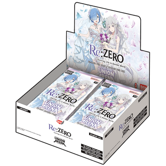 rezero union arena booster box cards